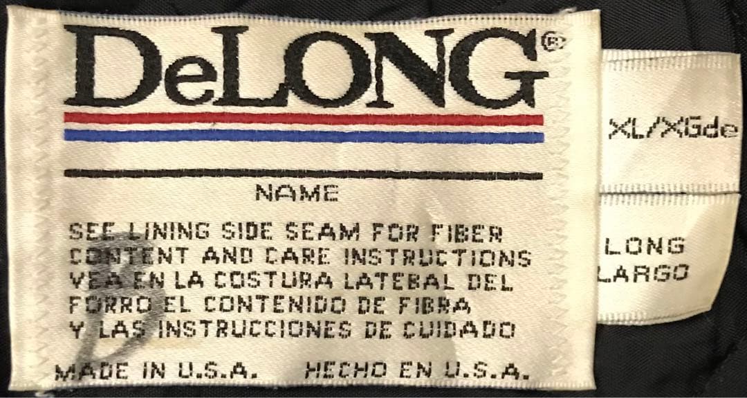 超レア 1982年製 US製 AL期 DeLONG ブリュワーズ 袖革スタジャン