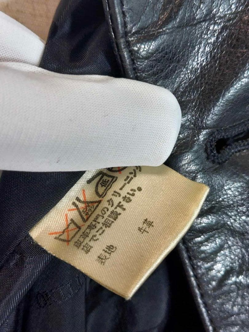 LUNA MATTINO ルナマティーノ ファー付きレザーロングコート Mサイズ