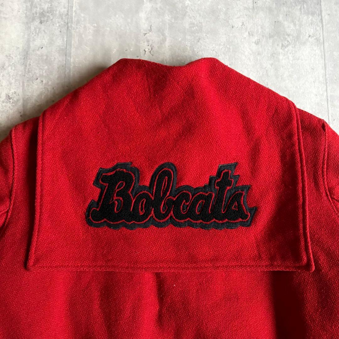 70-80s vintage】スタジャン セーラー ブルゾン 短丈 古着