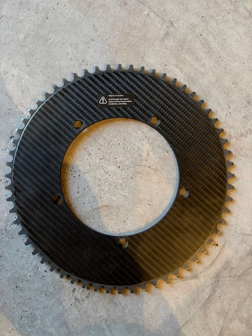 digirit カーボン大ギア 60T ピスト ギア トラック