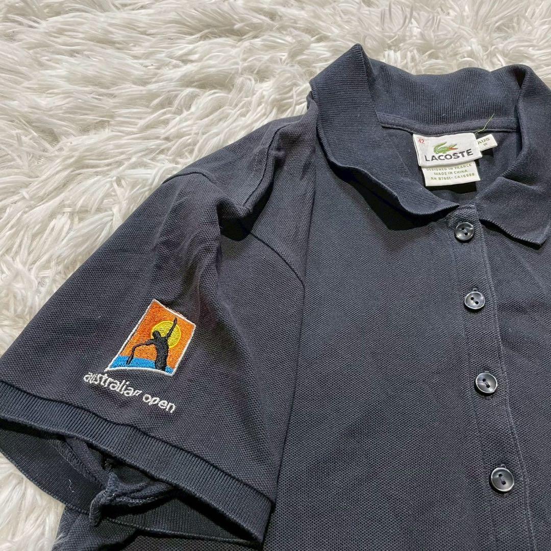 【激レア】LACOSTE オーストラリアンオープンコラボ 半袖ポロシャツ XL