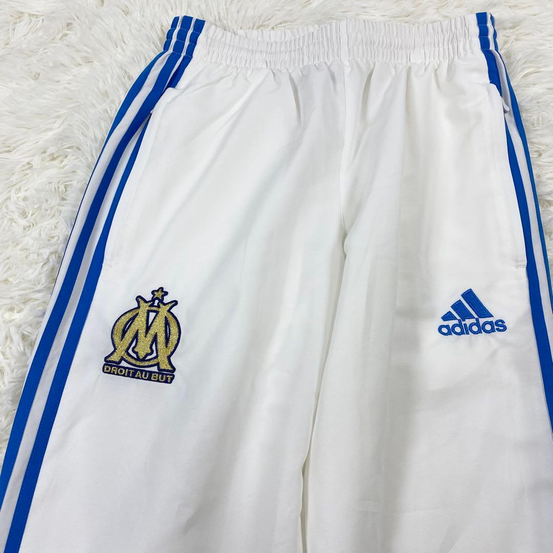 【美品】adidas オリンピックマルセイユ　ジャージセットアップ　金刺繍