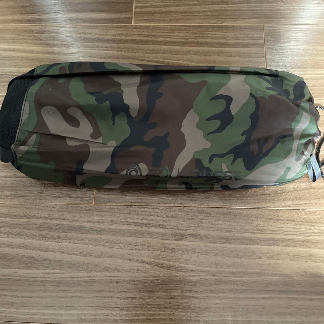 AquaQuest カモフラージュ タープ