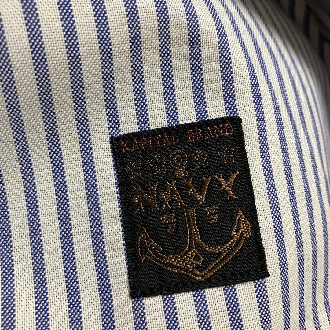 【KAPITAL】キャピタル　ベレー帽　NAVY