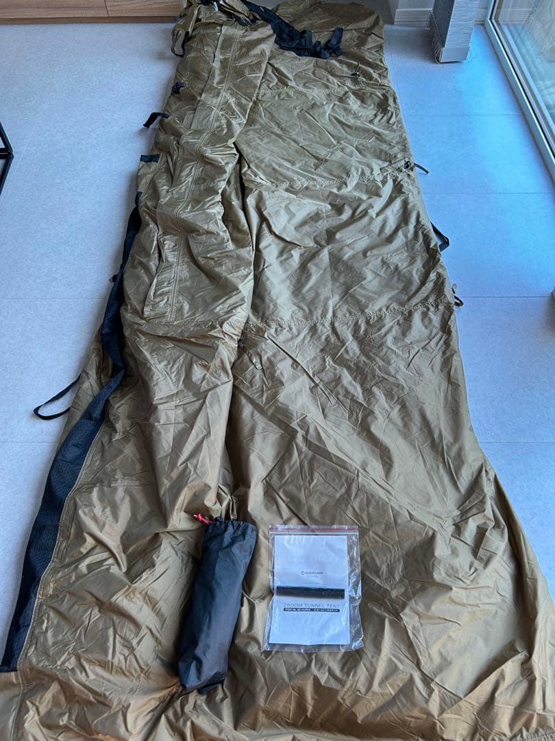 値下げ！クイックキャンプ　2ルームテント　クーヴァ　Quick Camp