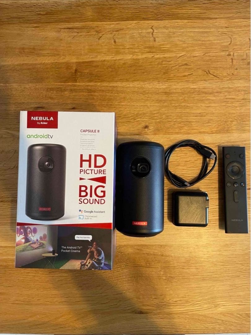 ［ゆうま］NEBULA CAPSULE II プロジェクター本体