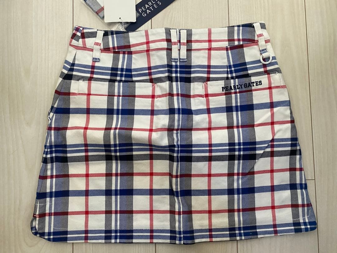 PEARLY GATES チェック柄 ゴルフスカート サイズ1