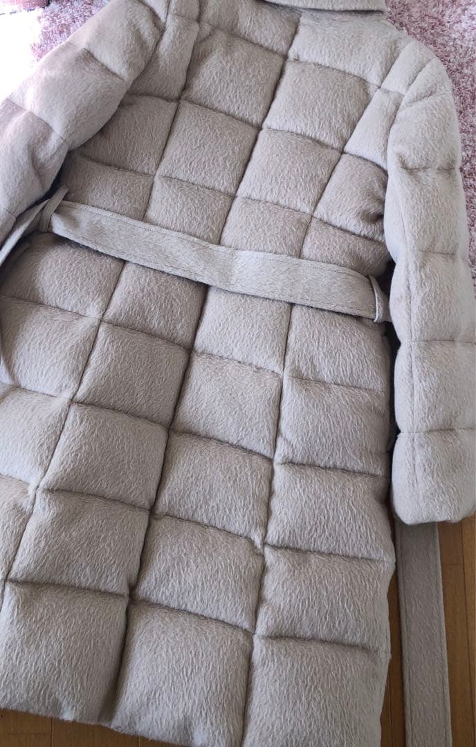 NOVESPAZIO【ノーベスパジオ】ロングコート ダウン アルパカ 38