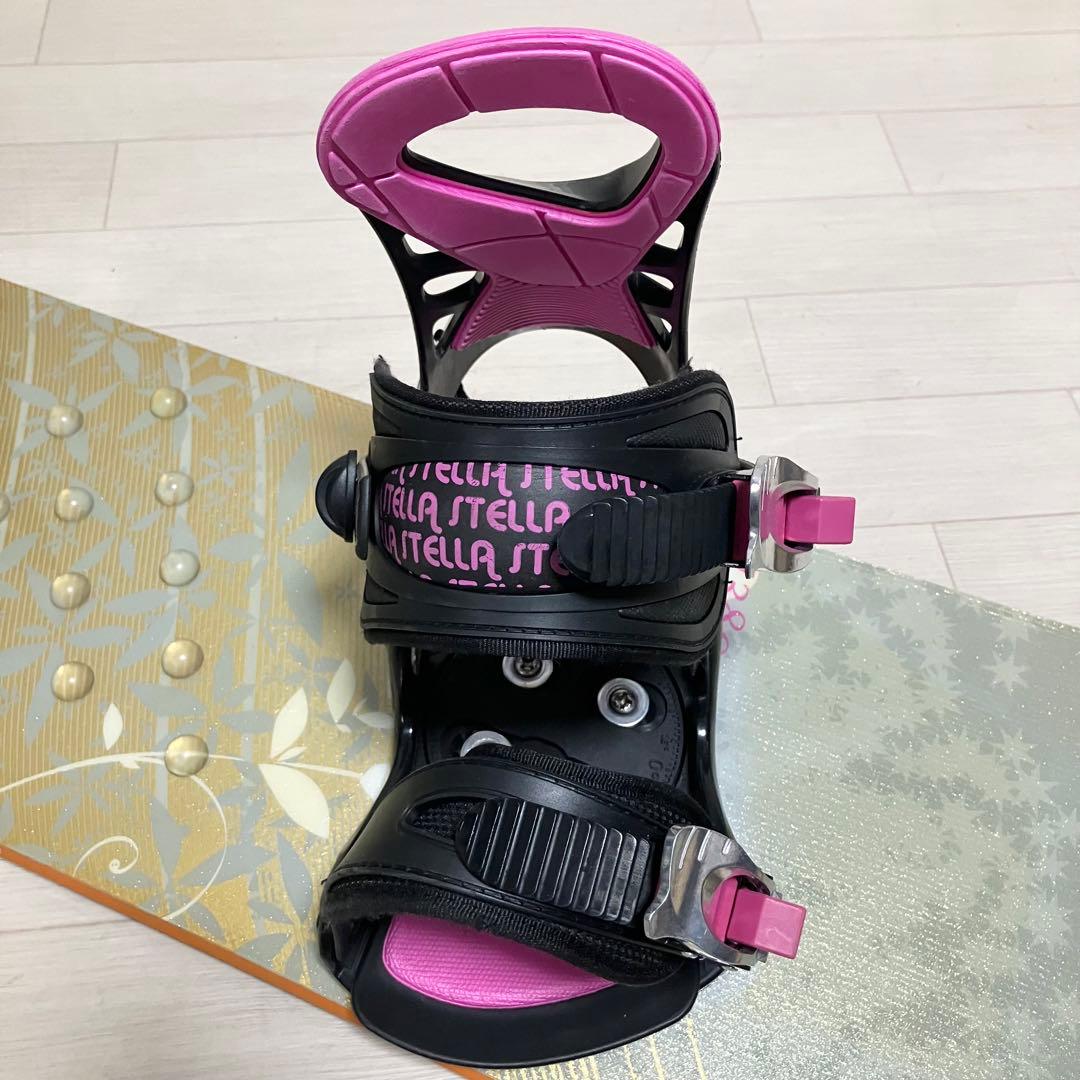 【バック付】SIONシオン スノーボードセット138cm/バインディングS/M