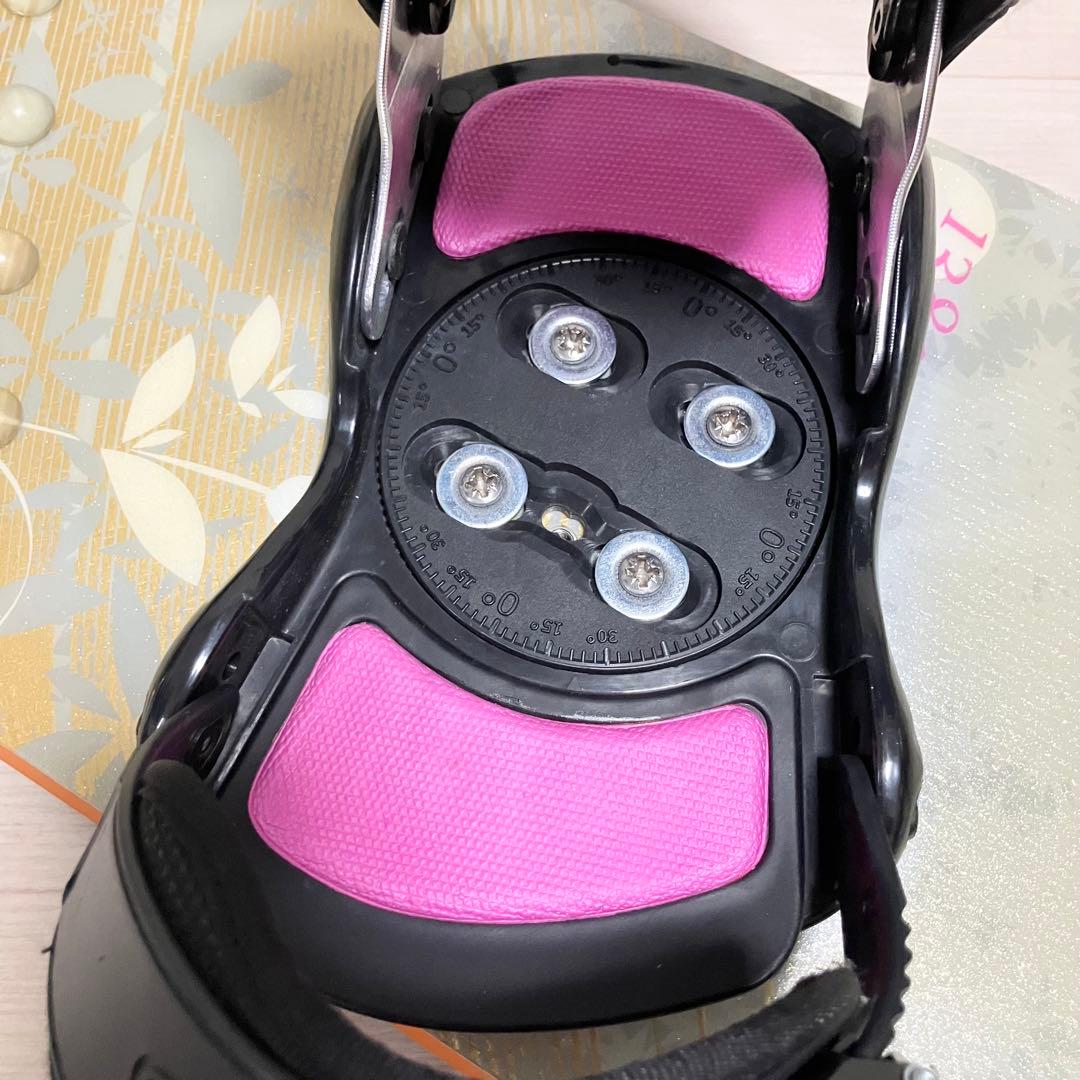 【バック付】SIONシオン スノーボードセット138cm/バインディングS/M