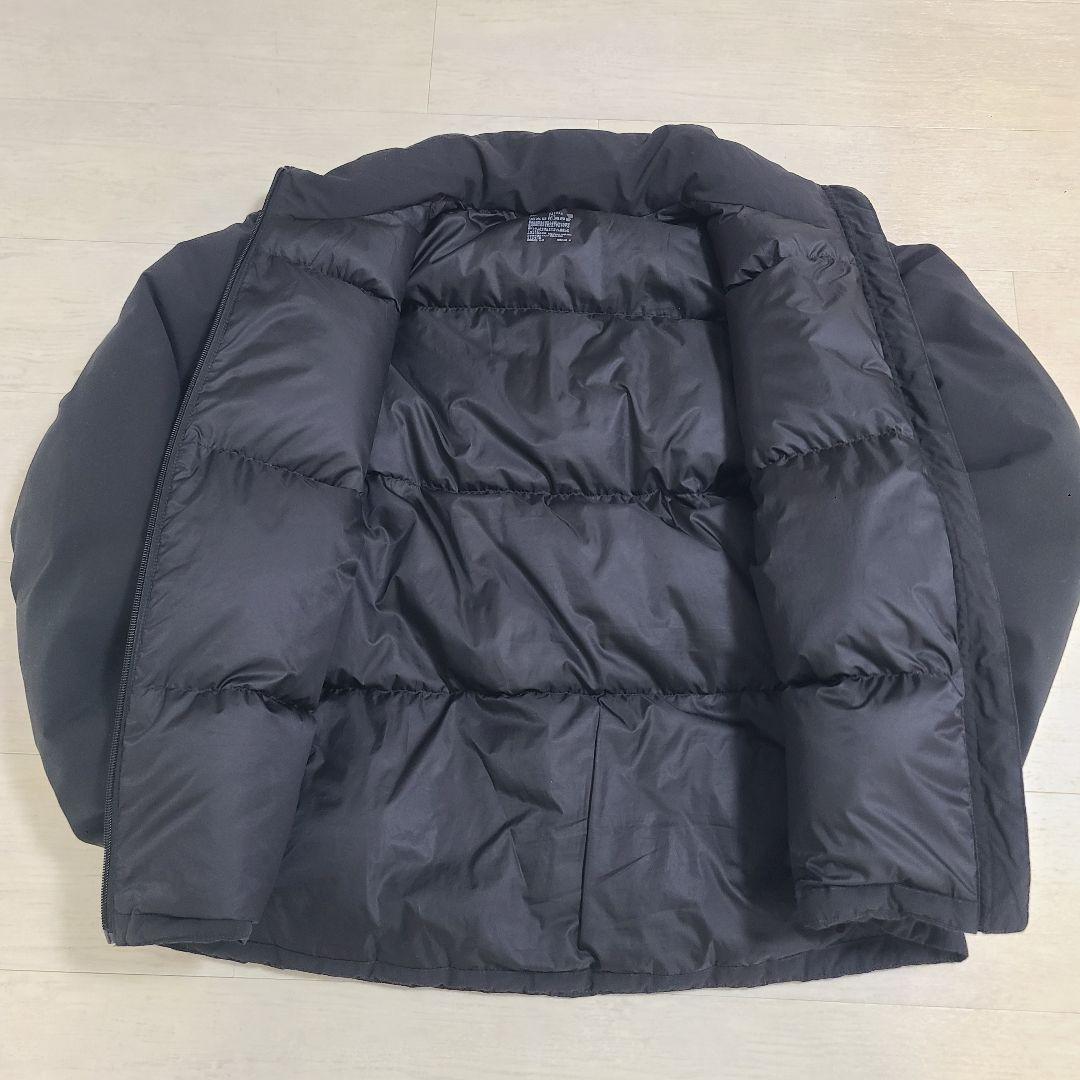 無印良品 ムジラボ MUJI labo 水を弾くスタンドカラー ダウン ブラック