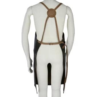 Patronex レザーエプロン ブラウン