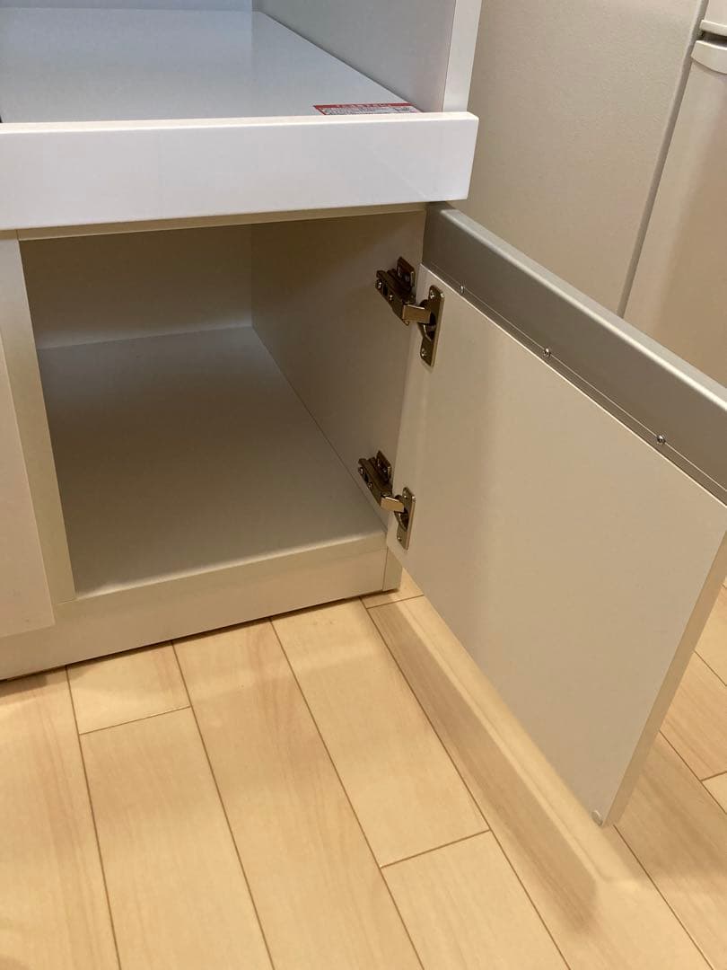 maro⭐︎キッチンカウンター(レジューム 90TL-R WH)