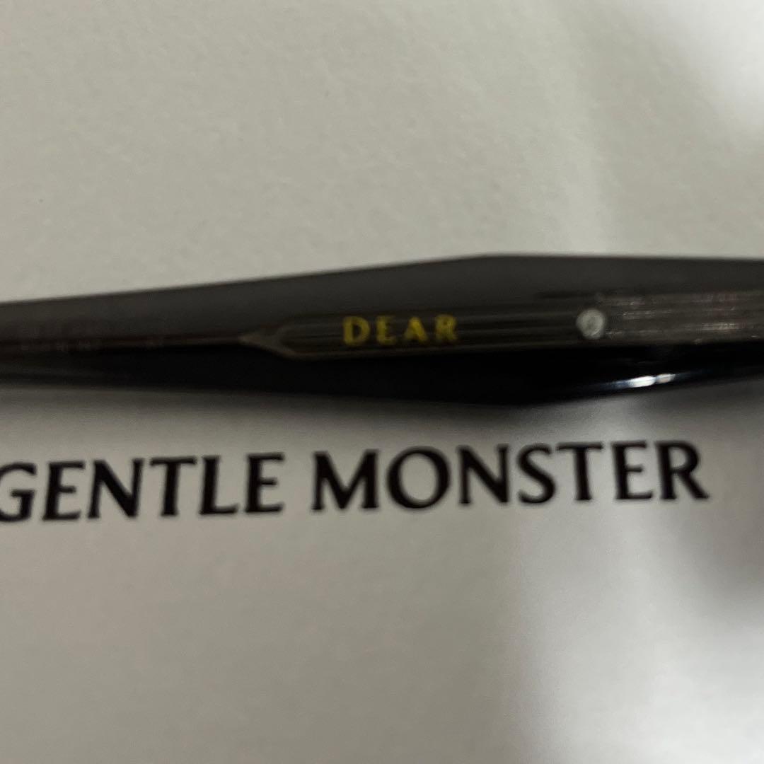 新品未使用人気モデルGENTLE MONSTER DEARブラック