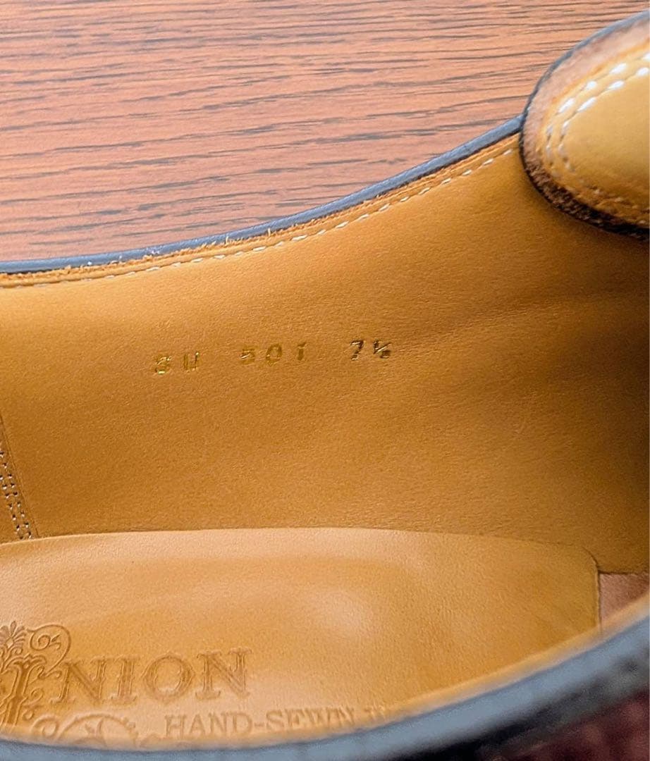 UNIONIMPERIAL カントリー　プレーントゥ　ブラウン