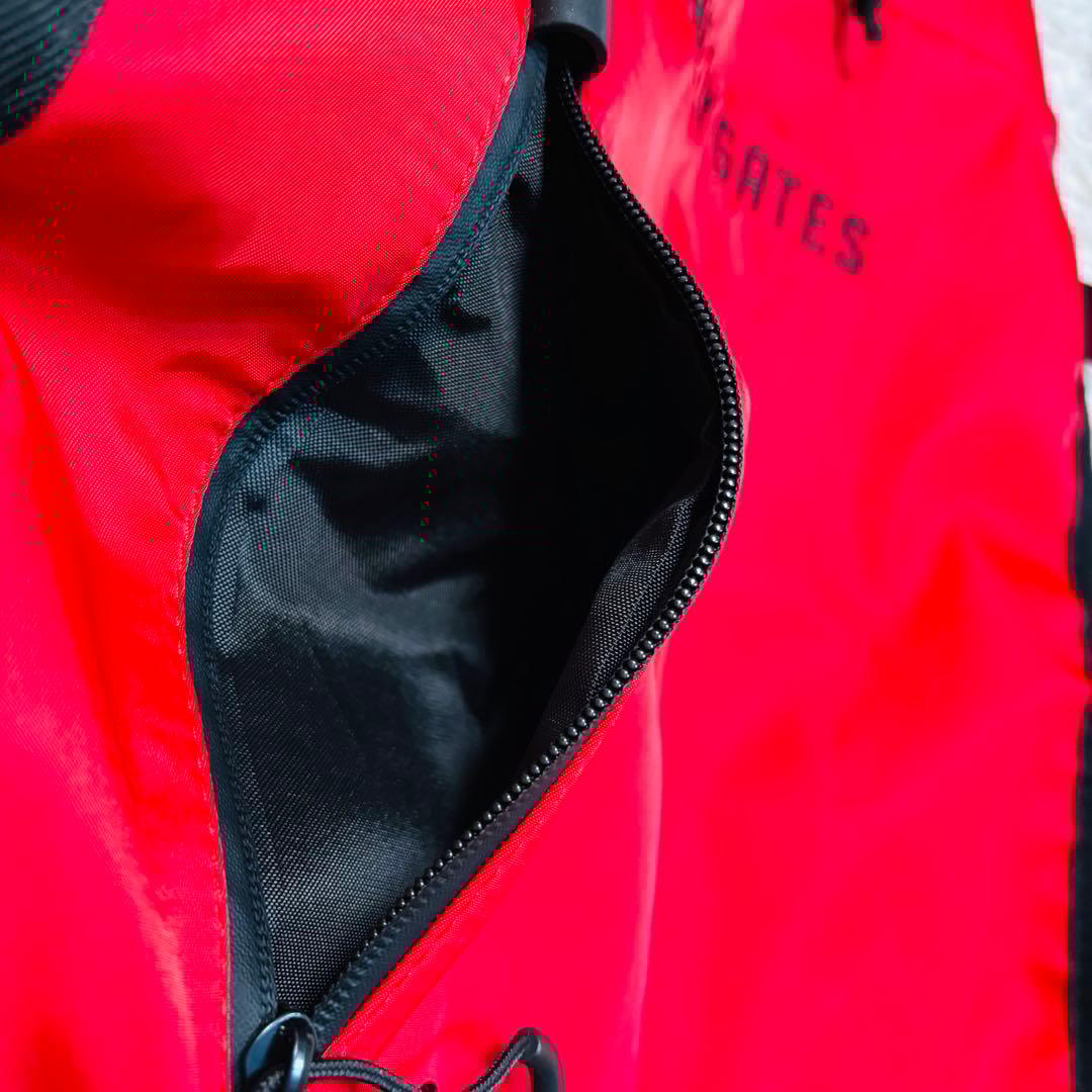 パーリーゲイツ　ナップサック　リュックサック　赤