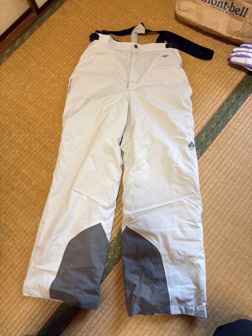 【mont-bell】ガールズ スキーウェア上下セット160 サイズ