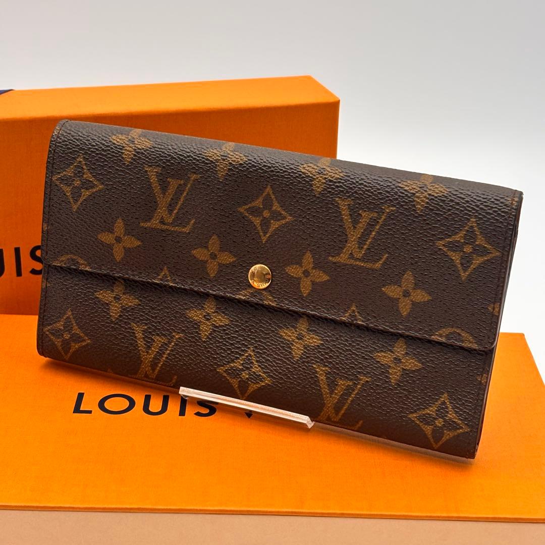 ✨鑑定済み✨ルイヴィトン モノグラム 長財布 ポルトフォイユ・サラ