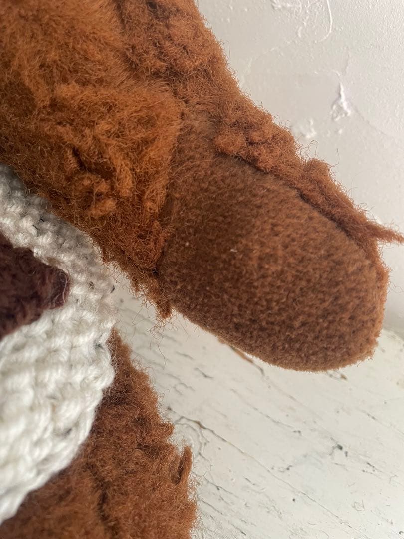 ・ ☆⋆ ☽ DDRベア　ブラウン　ドイツ　ヴィンテージベア ⋆ ☆ 。゜.