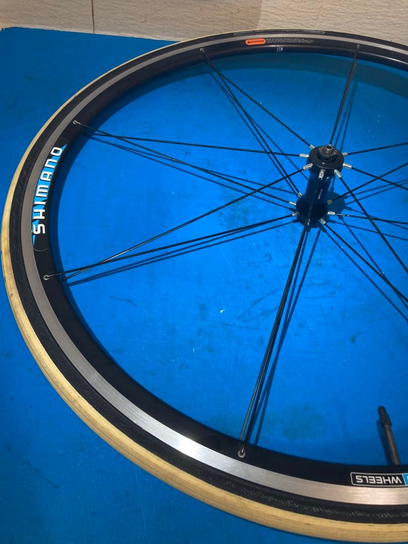 ★良品フルメンテ済 WH-R540 10sフリー 前後ホイール クイック付