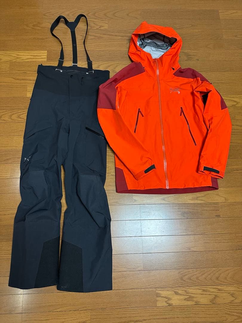 アークテリクス ラッシュジャケット+パンツセット