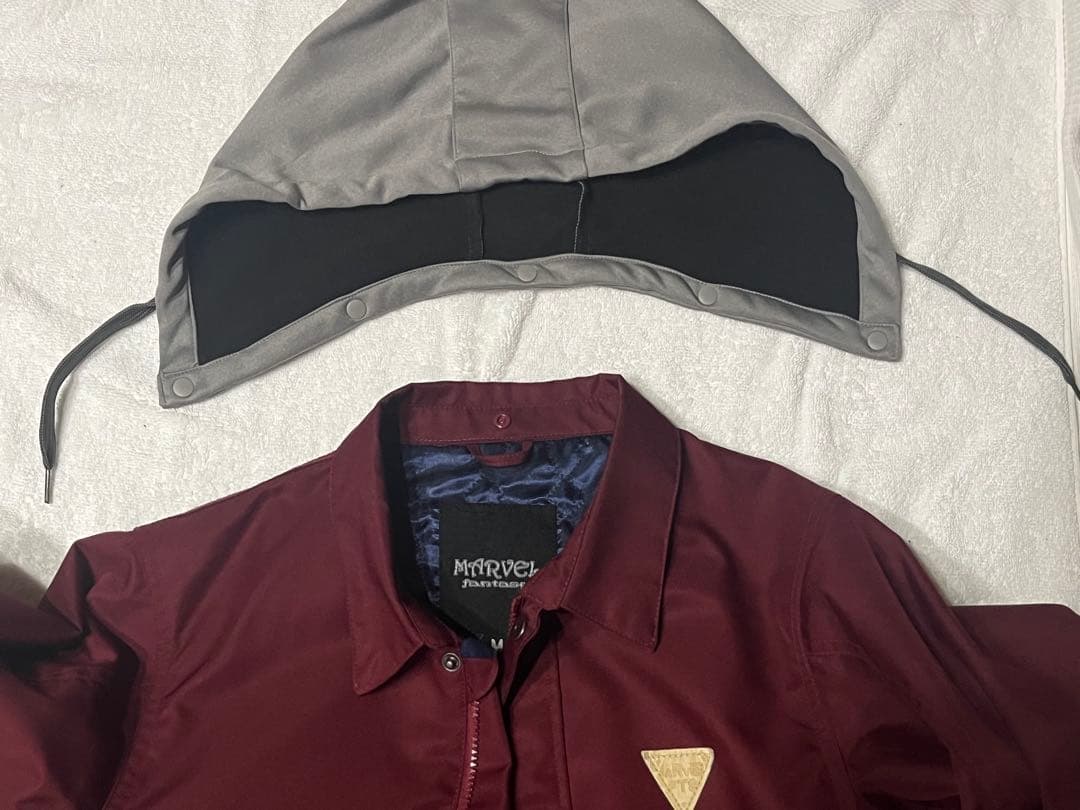 Marvel スノーボード ウェア ジャケット M バーガンディ