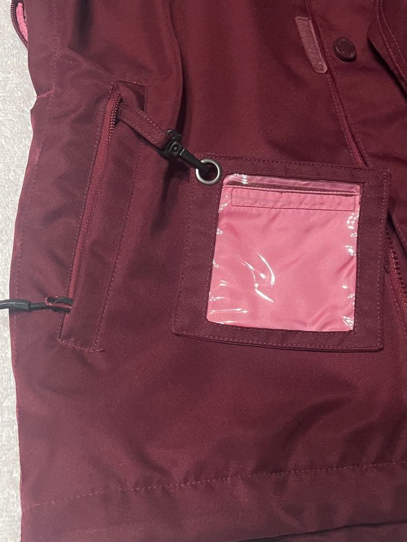 Marvel スノーボード ウェア ジャケット M バーガンディ