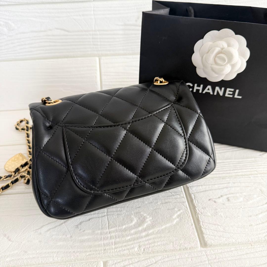 CHANEL ショルダーバッグ ハートチャーム ノベルティ - メルカリ