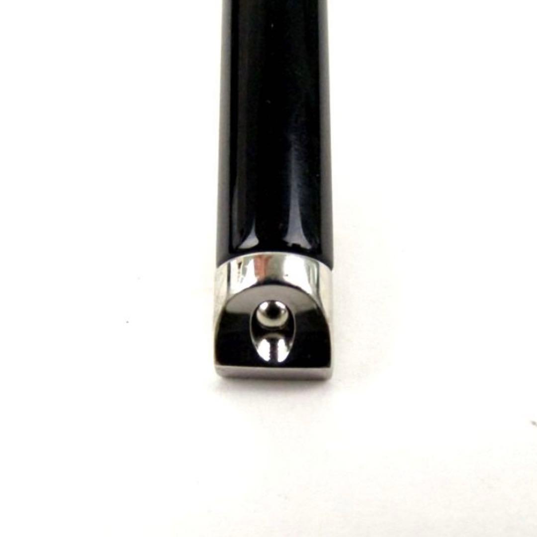 美品✨大人気ダンヒル ネクタイピン ロゴ シルバー ブラック ドイツ製