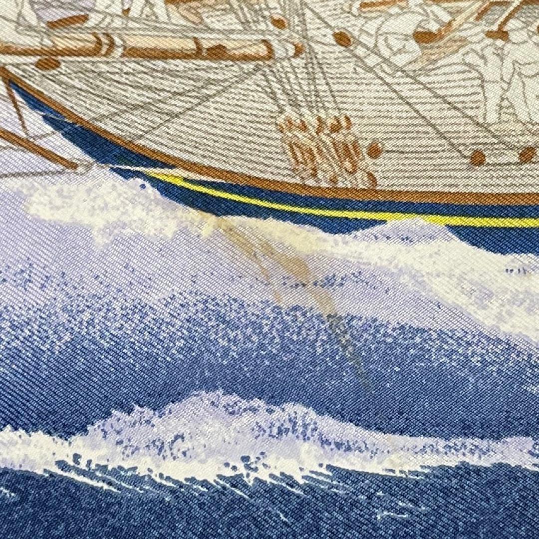 エルメスカレ90 EN COURSE シルクスカーフ