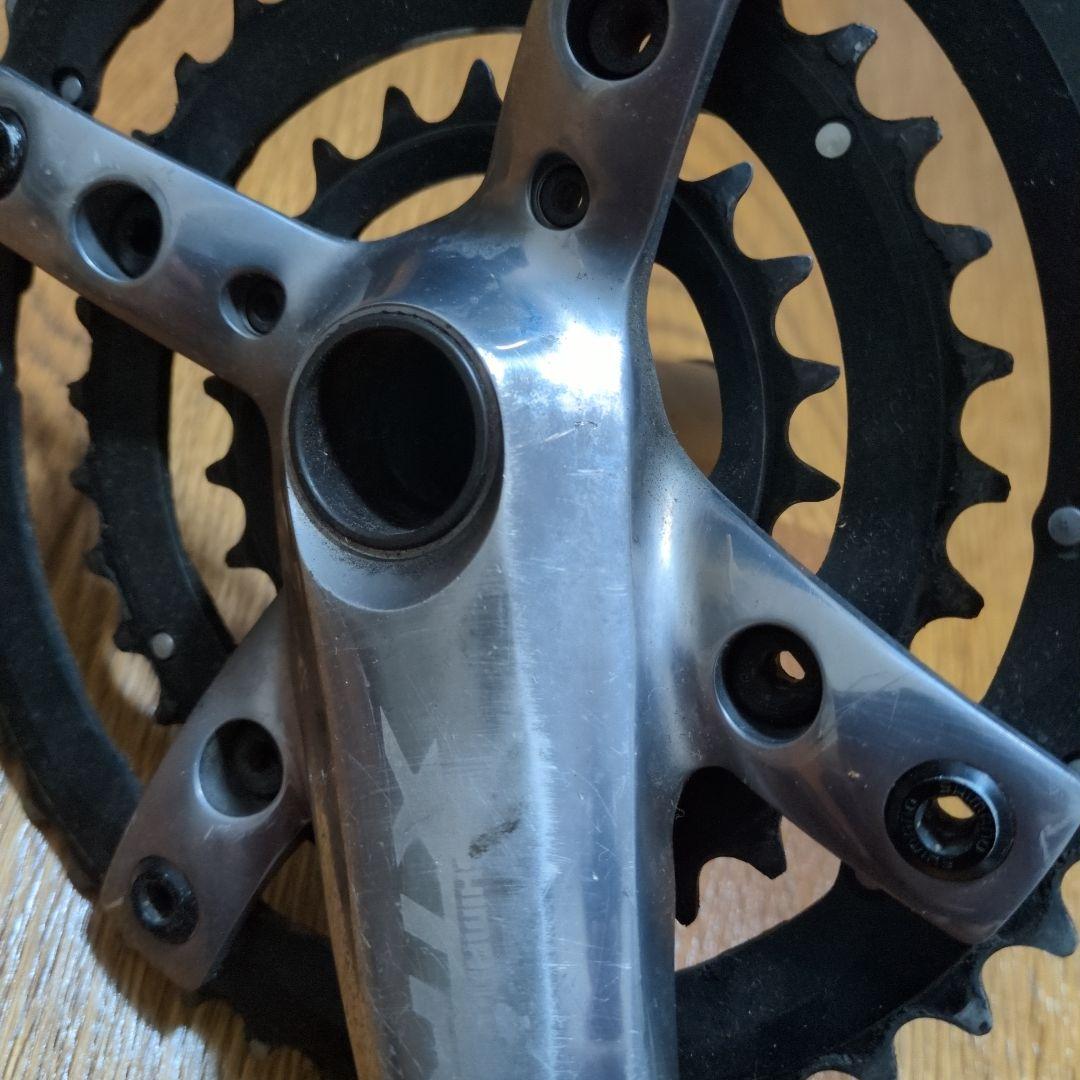 Shimano XTR クランクセット 3ギア　170mm