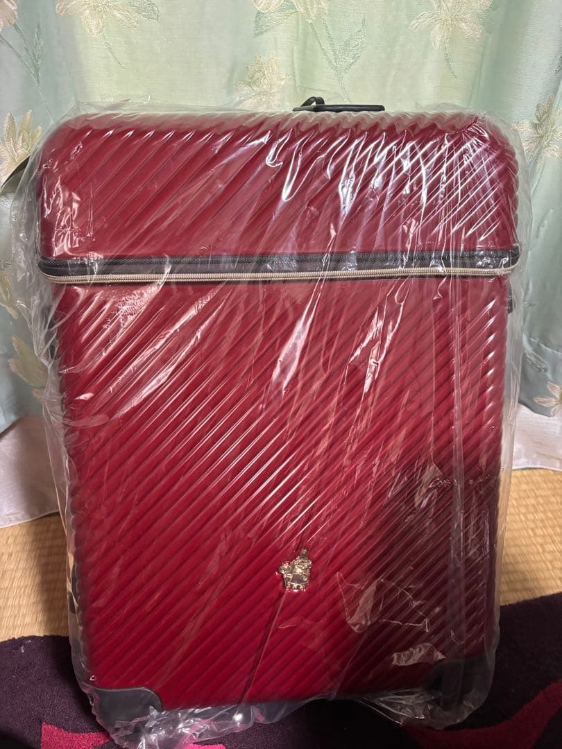 新品未使用　鍵付き　ムーミン　リトルミィ　キャリーケース49ℓ 新品ぬいぐるみ付