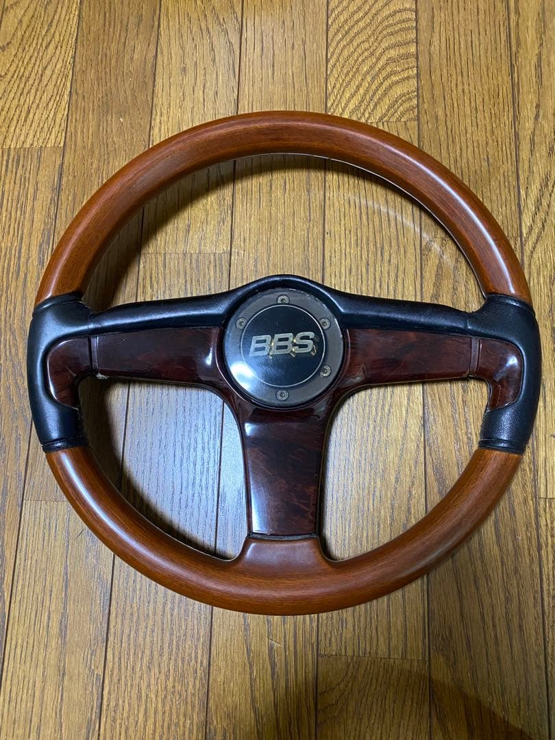 BBS ステアリングホイール ウッドレザー