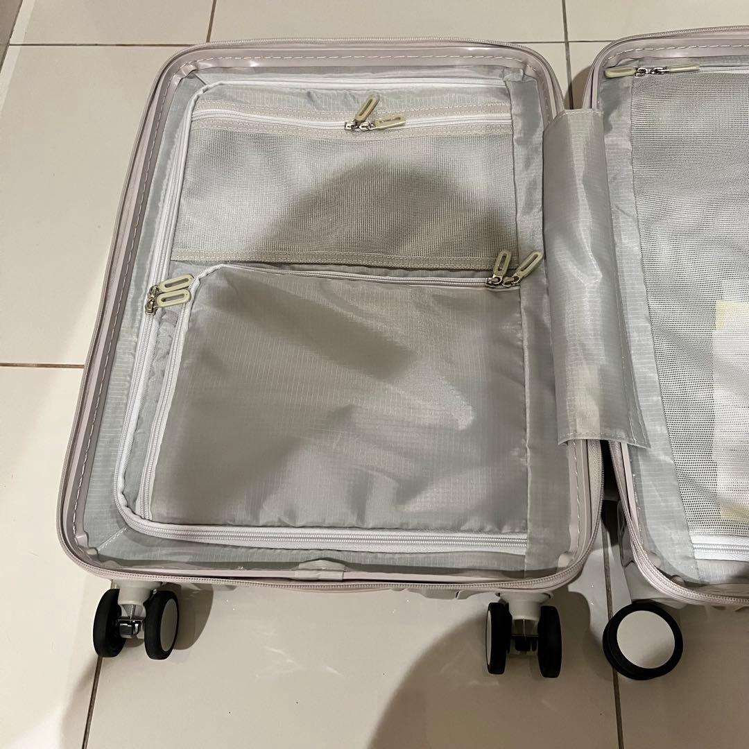 CARGOスーツケース 機内持ち込み サテンゴールド