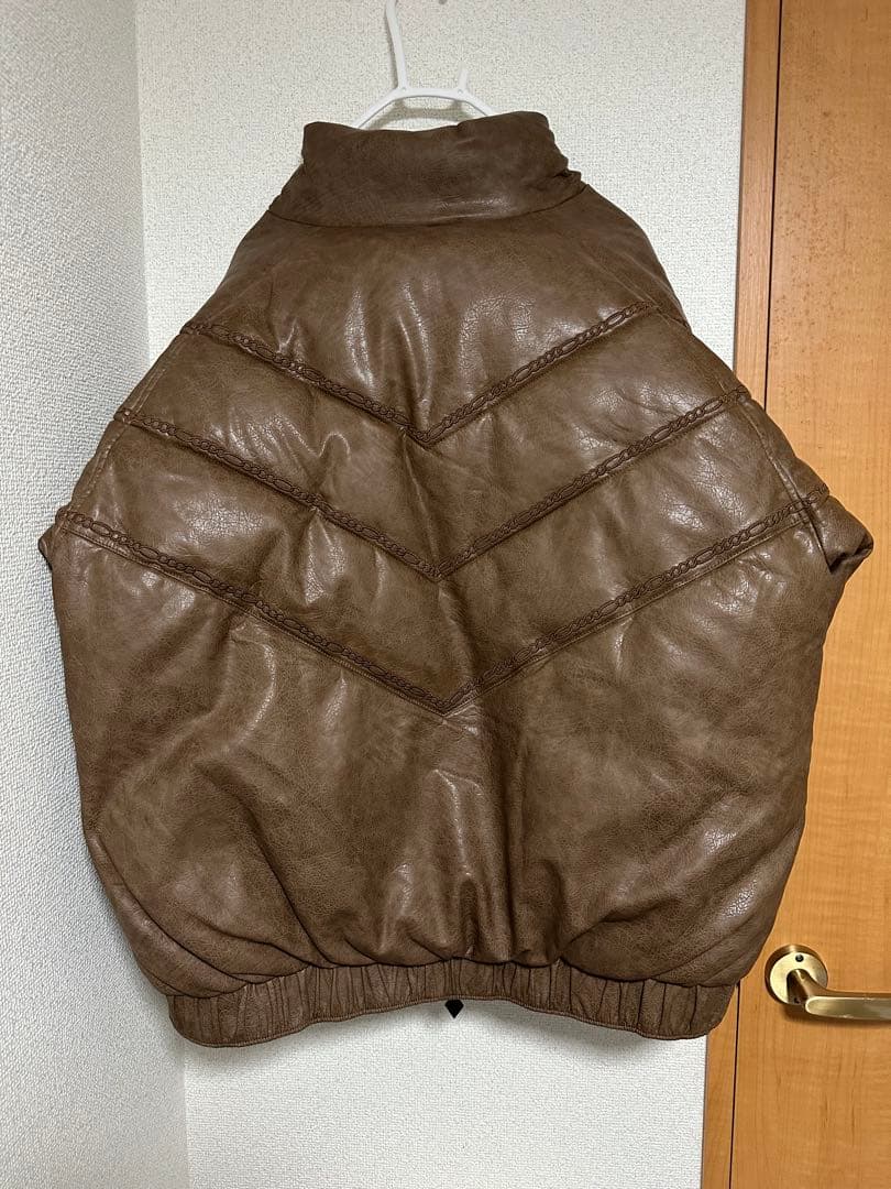 ひ*と様 【新品未使用タグ付き】SUPPLIER ダウンジャケット ブラウン 正