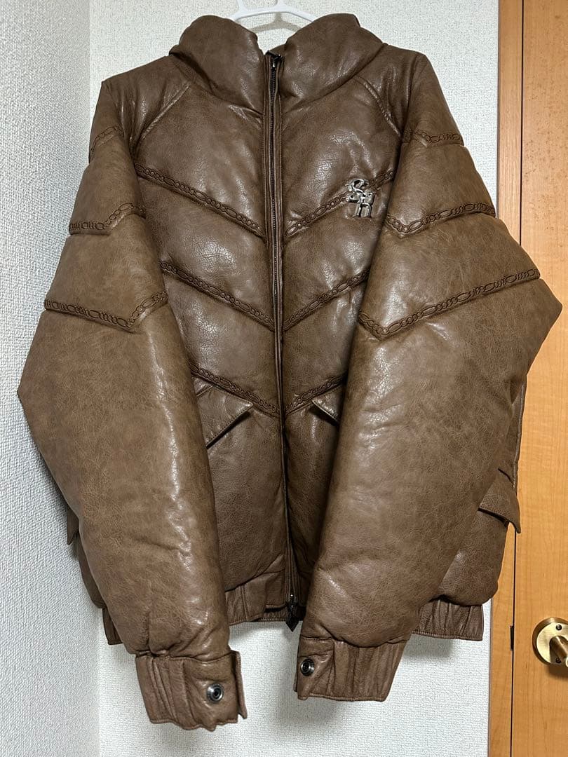 ひ*と様 【新品未使用タグ付き】SUPPLIER ダウンジャケット ブラウン 正