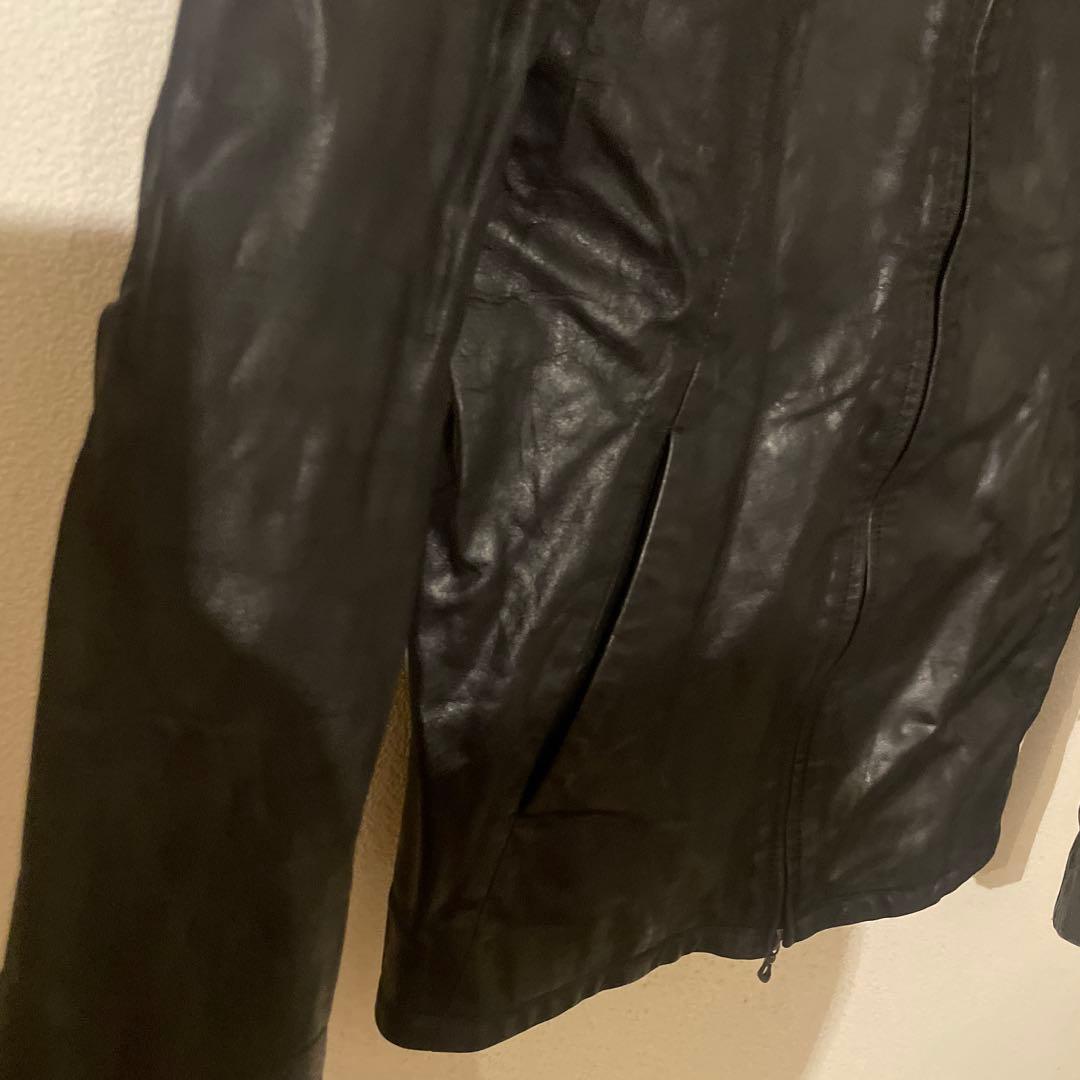 KAZUYUKIKUMAGAI ATTACHMENT ライダースジャケット　牛革