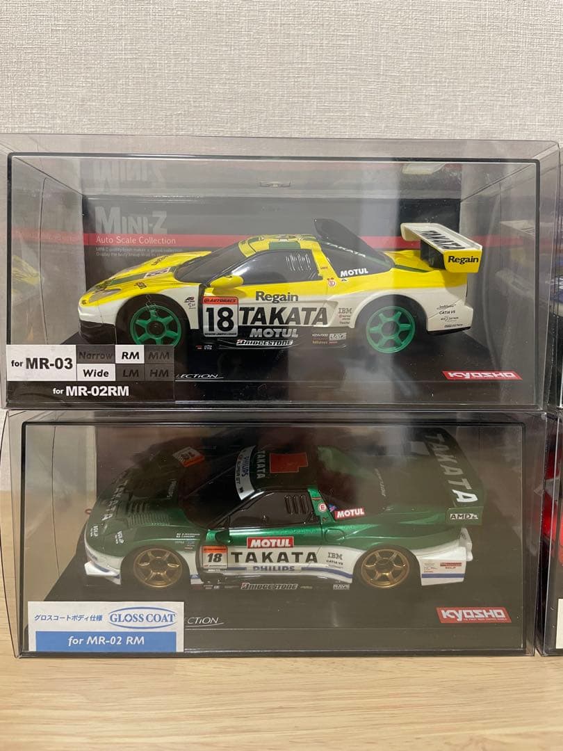 京商 ミニッツ NSX GT500 4台セット オートスケールコレクション