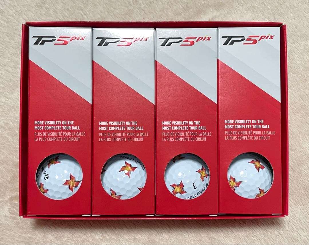 【新品未使用/激レア限定品】TP5 pix ゴルフボール 12球