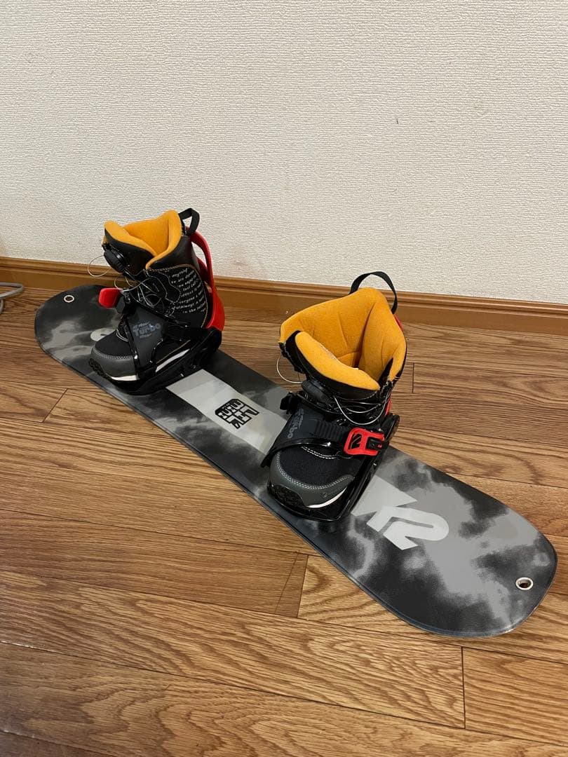 K2 スノーボードセット ビンディング・ブーツ付き