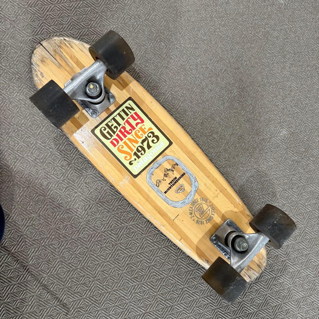 オールドスクール スケートボード 木製デッキ Tracker製トラック