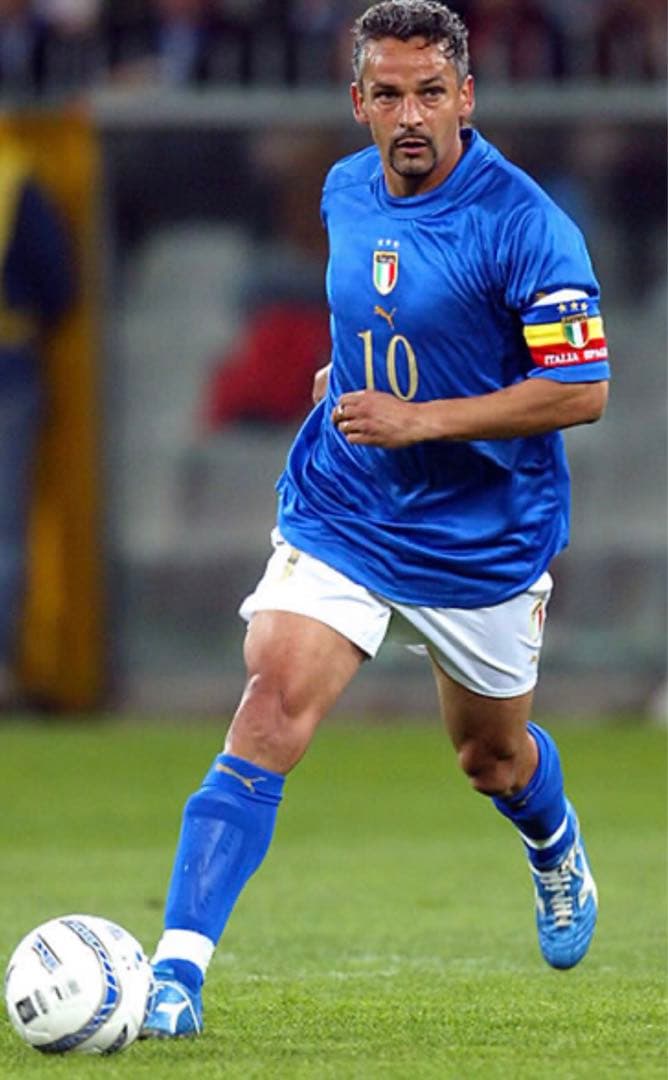 イタリア代表05/06 R・バッジョ 1試合限定 代表引退仕様 XLサイズ