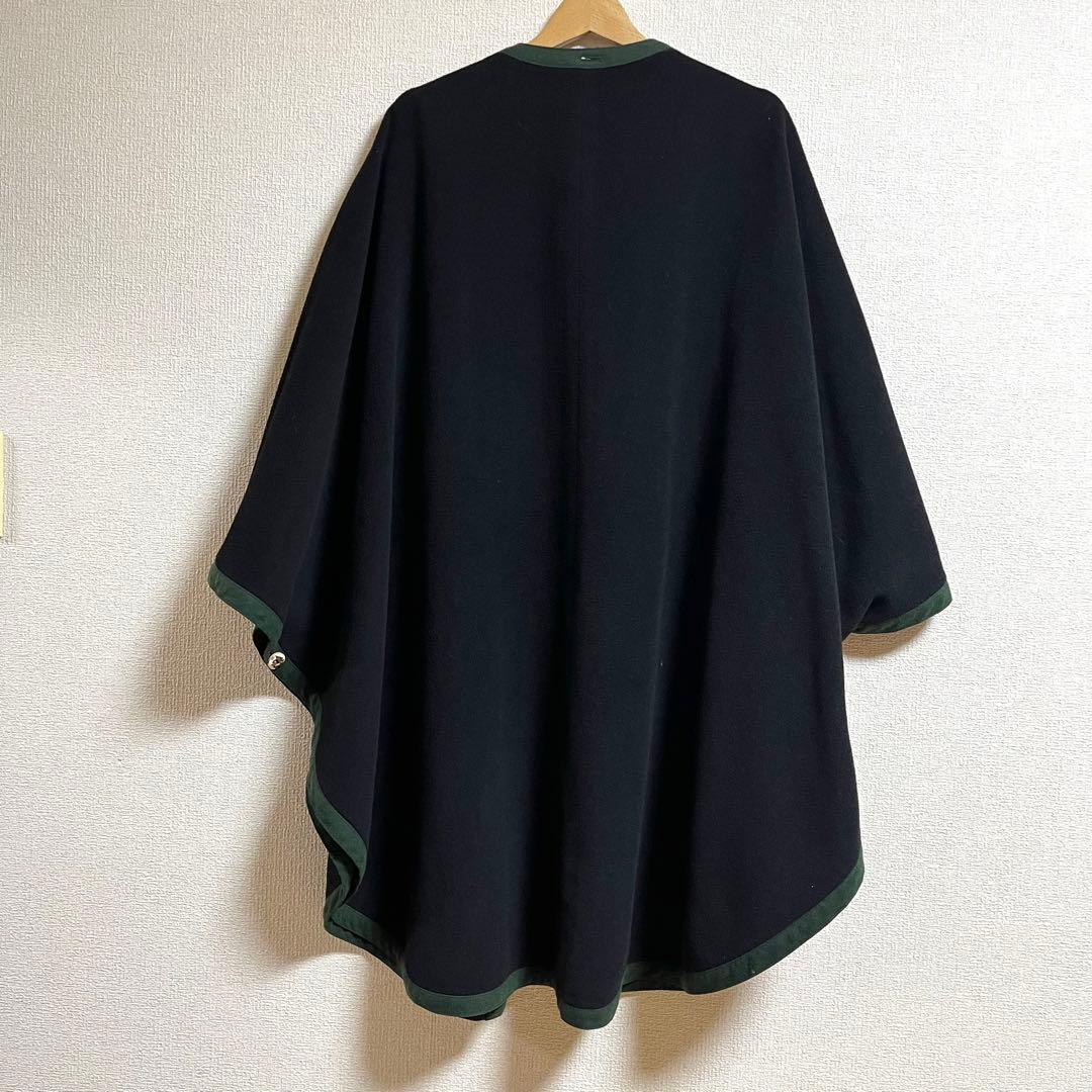希少 ユーロ ヴィンテージ チロリアン ローデンコート ポンチョ メタルボタン