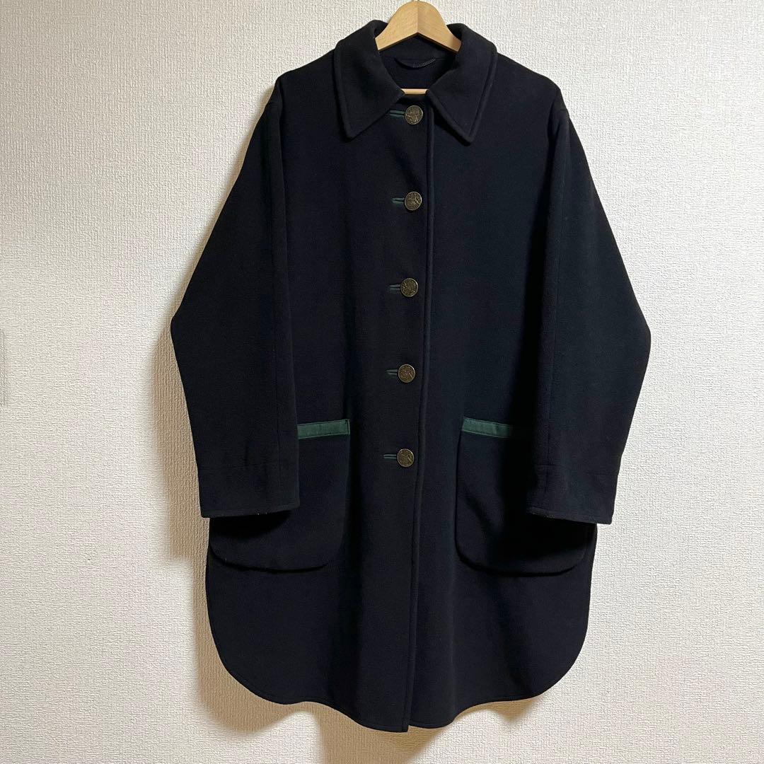 希少 ユーロ ヴィンテージ チロリアン ローデンコート ポンチョ メタルボタン