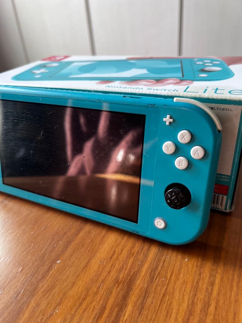 switch light スイッチ　ライト　ターコイズ　ブルー　任天堂
