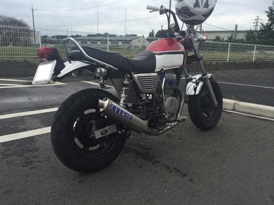 新品 エイプ50 100 ツインサスアダプター 塗装込み KBC製 Wサス