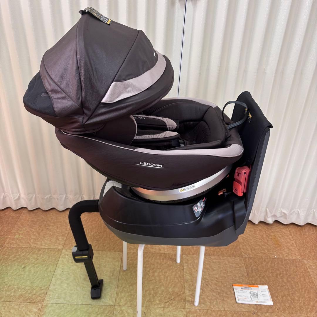 クリーニング済　☆美品☆　新生児OK　コンビ　ネルーム　エッグショック　ブラウン