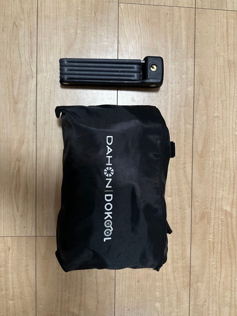 DAHON K3 2023ガンメタ 室内保管