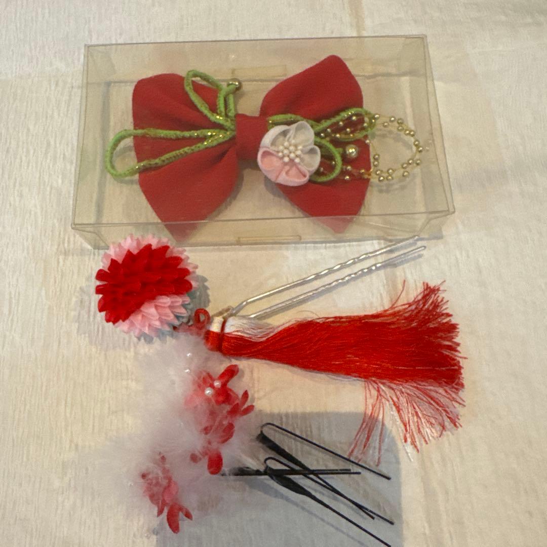 総額約6万円で購入！高島屋購入！正絹 被布　おまけの伊と忠草履と髪飾り付き