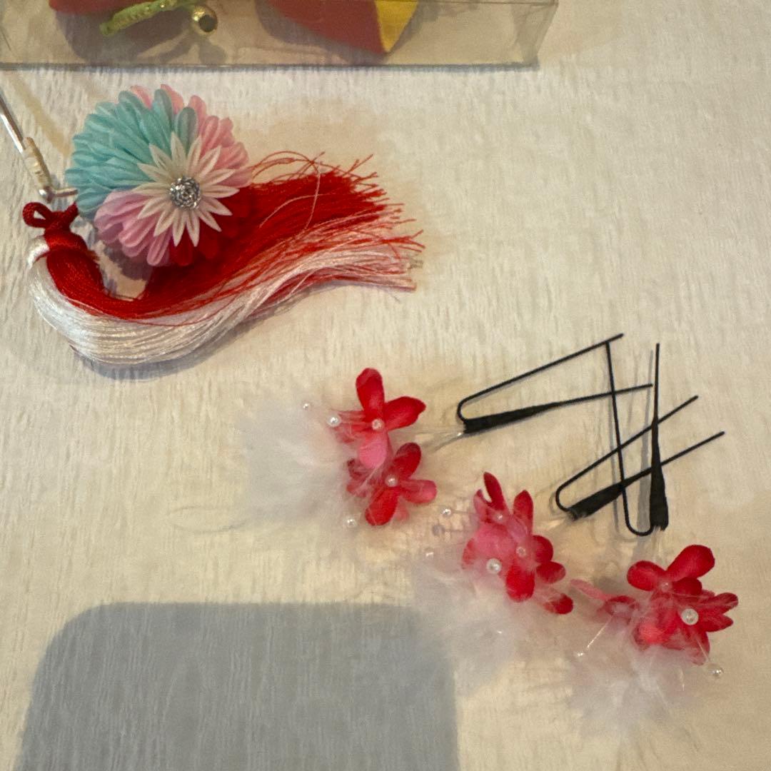 総額約6万円で購入！高島屋購入！正絹 被布　おまけの伊と忠草履と髪飾り付き